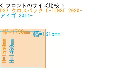 #DS3 クロスバック E-TENSE 2020- + アイゴ 2014-